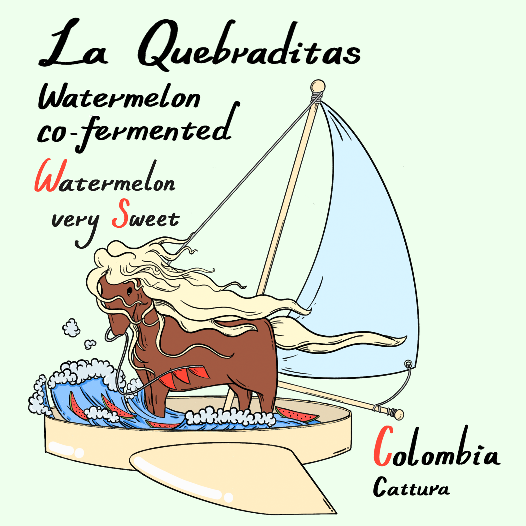 Watermelon Co-ferment - La Quebraditas